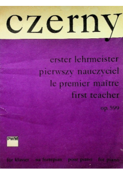 Pierwszy nauczyciel na fortepian