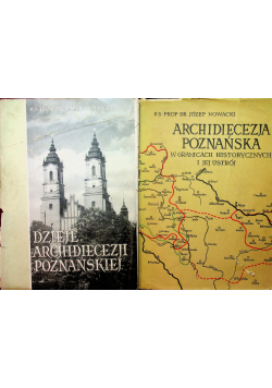 Dzieje Archidiecezji Poznańskiej 2 tomy