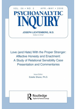 Love (and Hate) With the Proper Stranger
