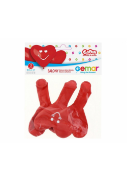 Balony premium serca 3szt