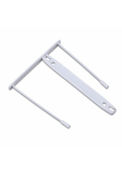 Klipsy archiwizacyjne OFFICE PRODUCTS, grubość pliku max. 8,5cm 100szt., białe