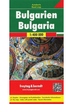 Mapa samochodowa - Bułgaria 1:400 000