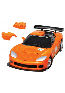 Puzzle 3D Cars - Corvette C6R - poziom 3/4 G3