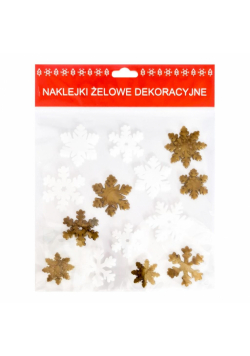 Naklejki żelowe Śnieżynki