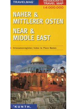 Travelmag Near & Middle East 1:4000000