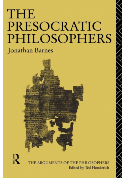 The Presocratic Philosophers