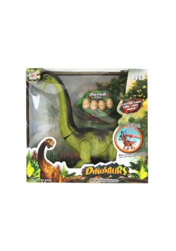 Dinozaur ruchomy z akcesoriami