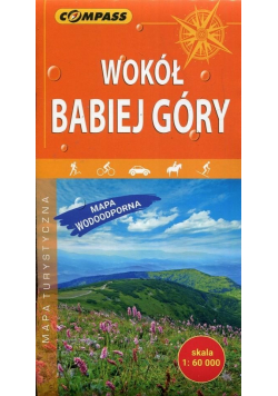 Wokół Babiej Góry Mapa turystyczna 1:60 000