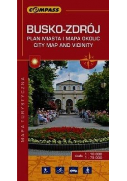 Plan miasta - Busko-Zdrój i okolice