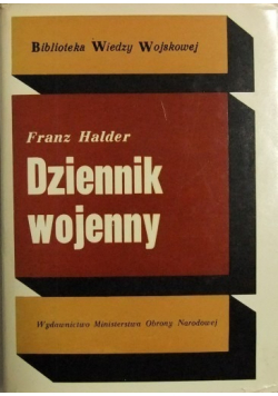 Dziennik wojenny Tom I