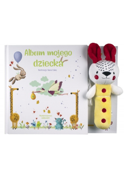 Album mojego dziecka z grzechotką