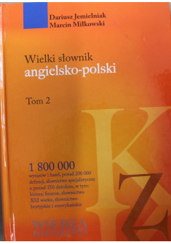 Wielki słownik angielsko polski Tom 2