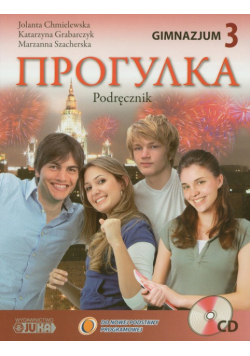 Progułka 3 Język rosyjski Podręcznik z płytą CD