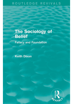 The Sociology of Belief (Routledge Revivals)