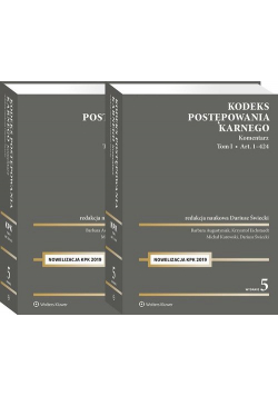 Kodeks postępowania karnego Komentarz Tom 1-2