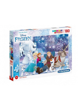 Puzzle 180 Super kolor Frozen
