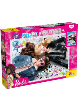 Puzzle Barbie Follow your heart! Glitter 108