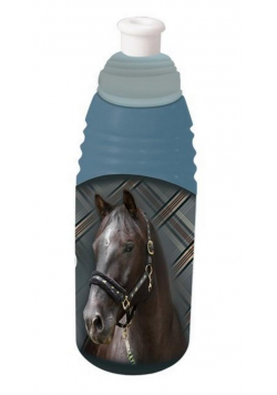 Bidon plastikowy Nice&Pretty niebieski