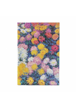 Notatnik w kropki Paperblanks Monet’s Chrysanthemums Midi