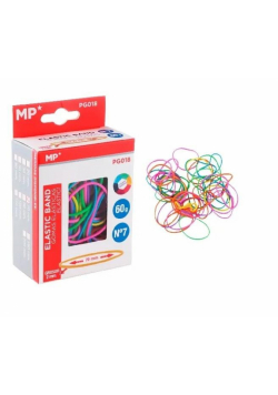 Gumki recepturki kolorowe fluor 70x2mm 60g
