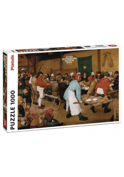 Puzzle 1000 - Brueghel, Chłopskie wesele PIATNIK