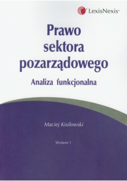 Kisilowski Maciej - Prawo sektora pozarządowego