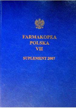 Farmakopea Polska Tom VII Suplement