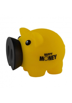 Skarbonka Świnka Happy Money żółta MAPED