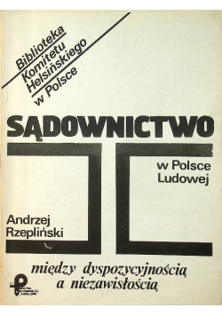 Sądownictwo w Polsce Ludowej