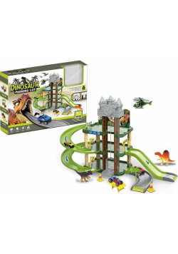 Parking wielopoziomowy z dinozaurami 57el