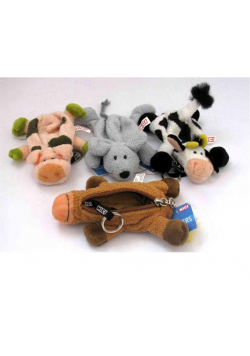 Maskotka brelok na klucze 15cm Nici - Krowa