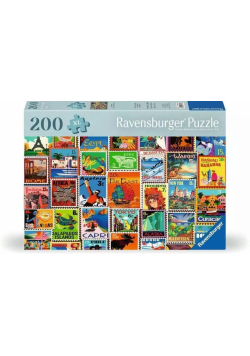 Puzzle XL 200 Znaczki pocztowe