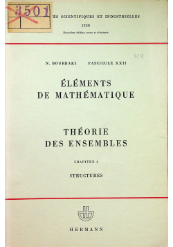 Theorie des ensembles chapitre 4 Structures