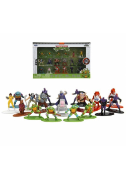 Turtles figurki metalowe 18szt