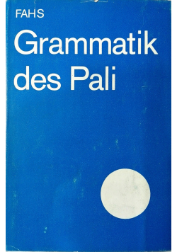 Grammatik des Pali