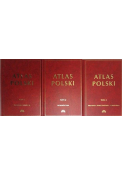 Atlas Polski tom od 1 do 3