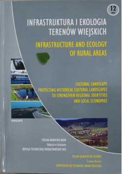 Infrastruktura i ekologia terenów wiejskich nr 12