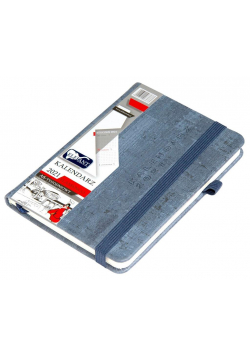 Kalendarz 2021 A6 Tyg. Flamenco perłowy ELEFANT