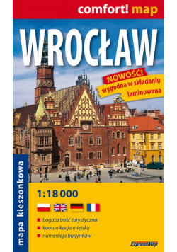 Wrocław plan miasta 1:18 000