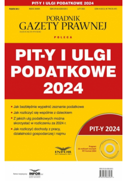 Pity i ulgi podatkowe 2024. Podatki 2/2025