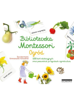 Biblioteczka Montessori Ogród