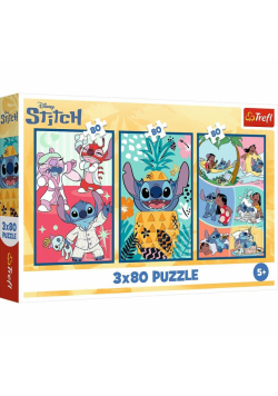 34885 "3x80 - Świat Stitcha" / Disney Lilo&Stitch FSC Mix 70%