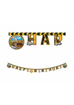 Banner Construction - Happy Birthday