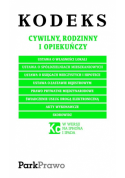 Kodeks cywilny, rodzinny i opiekuńczy
