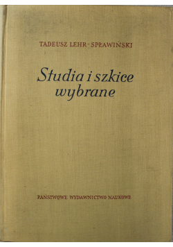 Studia i szkice wybrane z językoznawstwa słowiańskiego