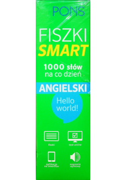 Fiszki smart 1000 słów na co dzień Angielski