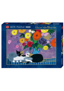 Puzzle 1000 Śpiące koty