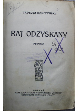 Raj odzyskany 1917 r.