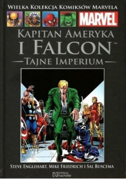 Wielka kolekcja komiksów Marvela Tom 71 Kapitan Ameryka i Falcon Tajne Imperium