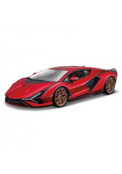 Lamborghini Sian FKP 37 Red 1:18 BBURAGO